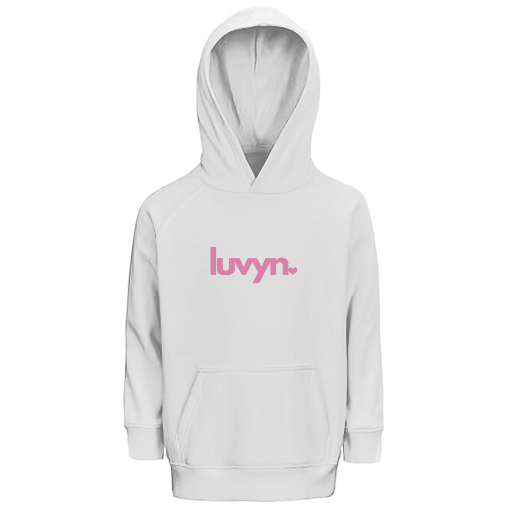 Kinder Premium Bio Hoodie LUVYN PINK