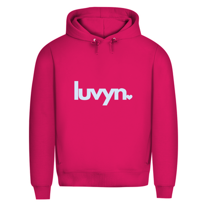 Herren Premium Bio Hoodie LUVYN BLUE