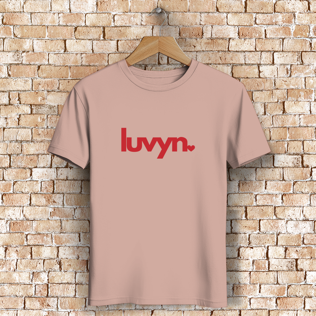 Herren Premium Bio T-Shirt LUVYN RED