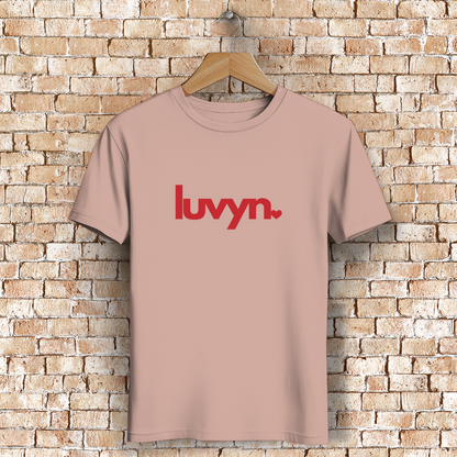 Herren Premium Bio T-Shirt LUVYN RED