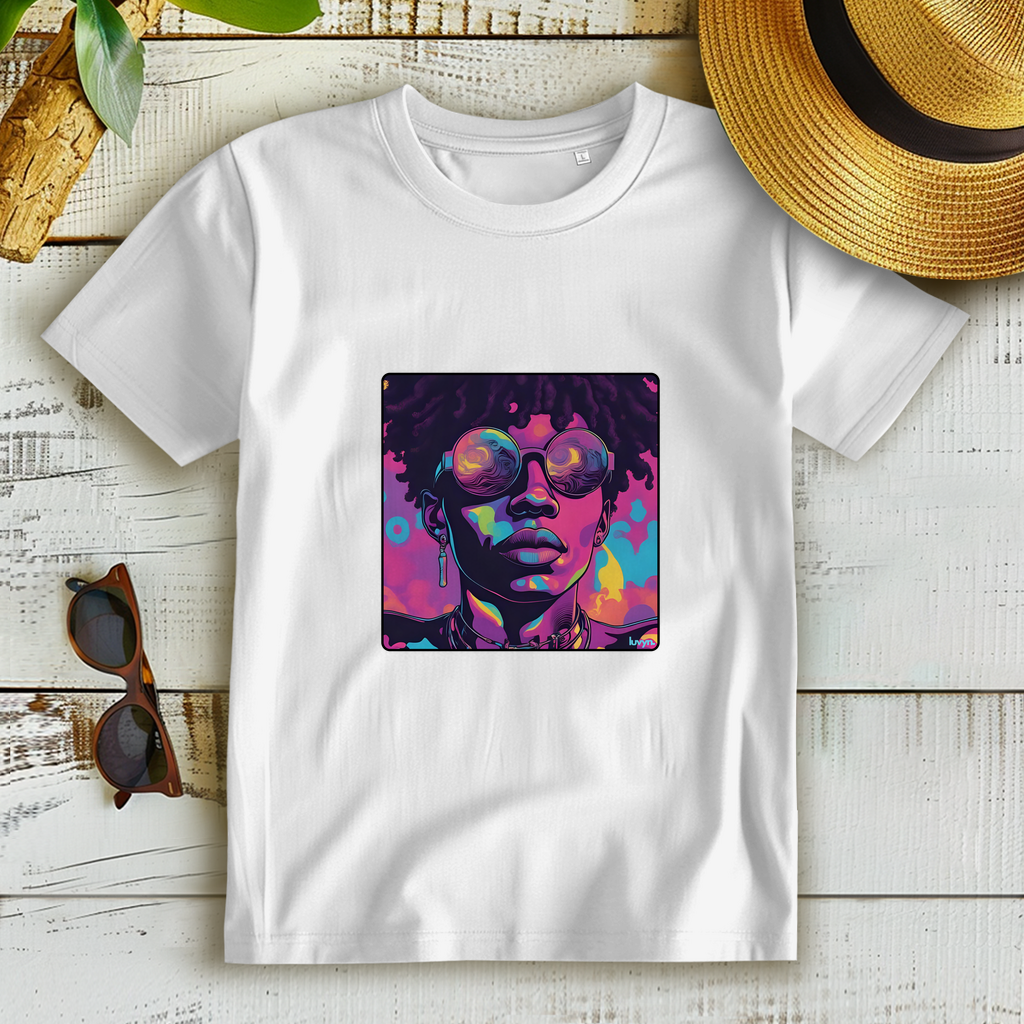 Damen Premium Bio T-Shirt Vibevision