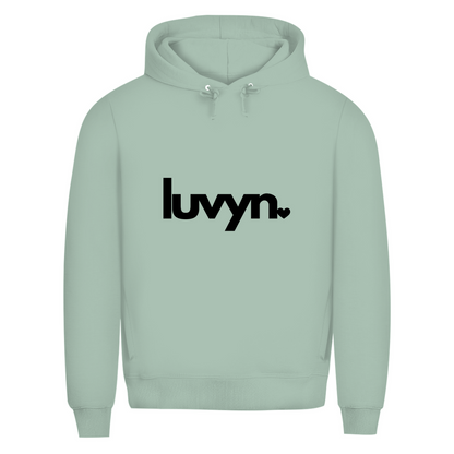 Herren Premium Bio Hoodie LUVYN BLACK