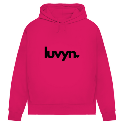 Damen Premium Bio Hoodie LUVYN BLACK