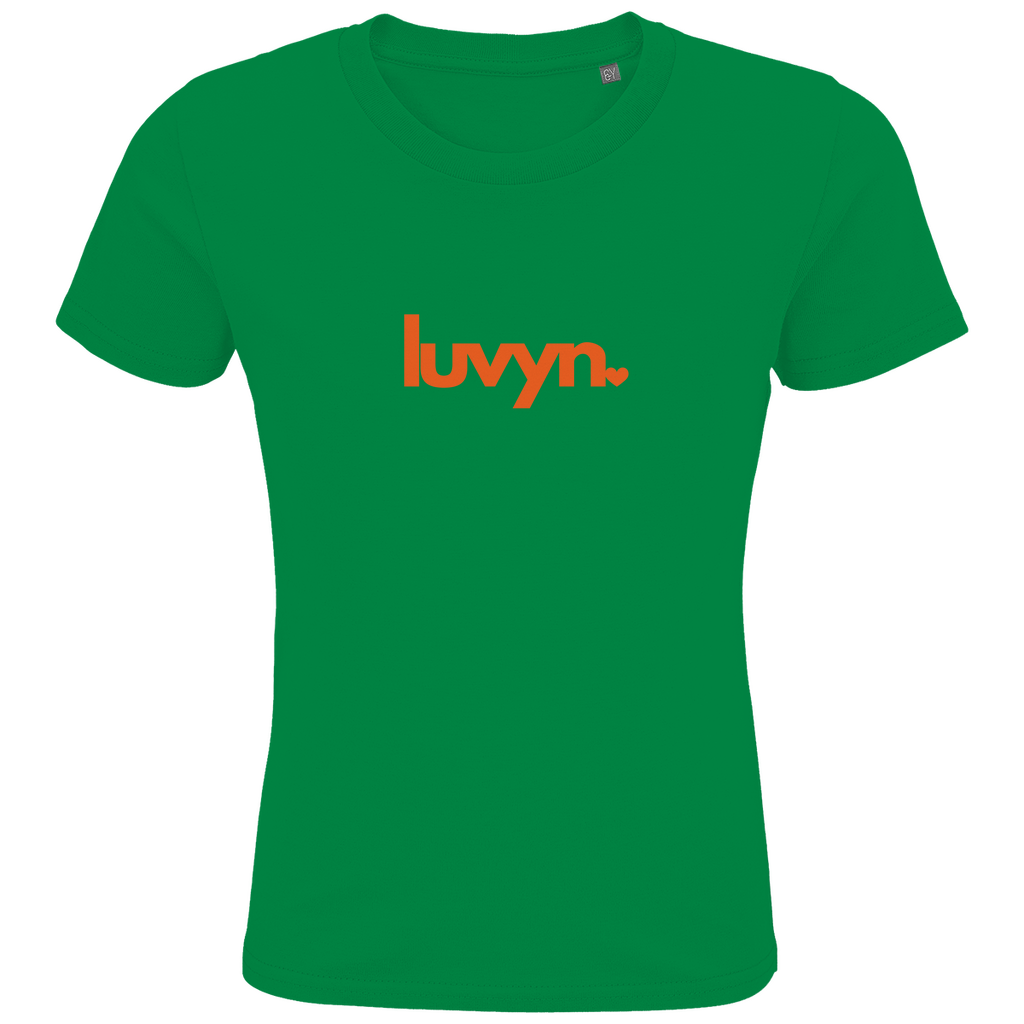 Kids Premium Bio T-Shirt LUVYN ORANGE