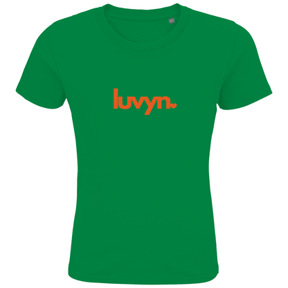 Kids Premium Bio T-Shirt LUVYN ORANGE