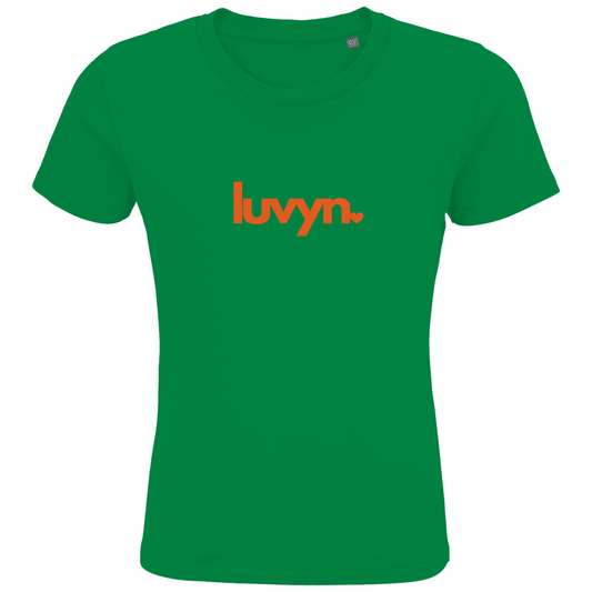 Kids Premium Bio T-Shirt LUVYN ORANGE