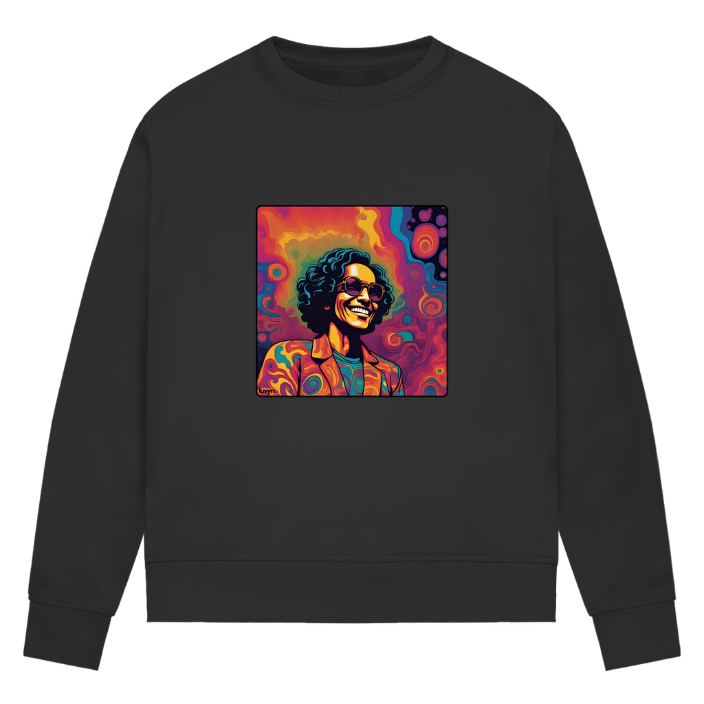 Damen Premium Bio Sweatshirt Happy Color´s