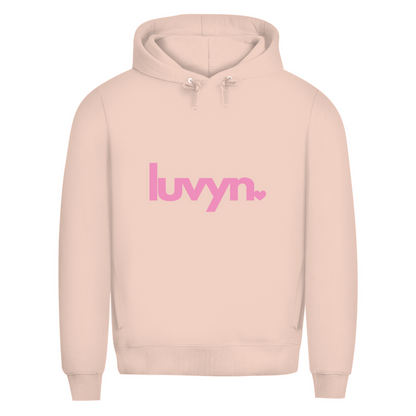 Herren Premium Bio Hoodie LUVYN PINK