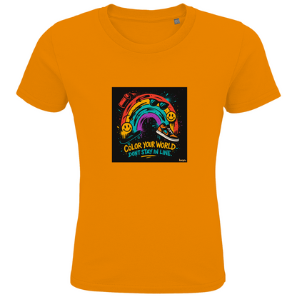 Kids Premium Bio T-Shirt Color Your World