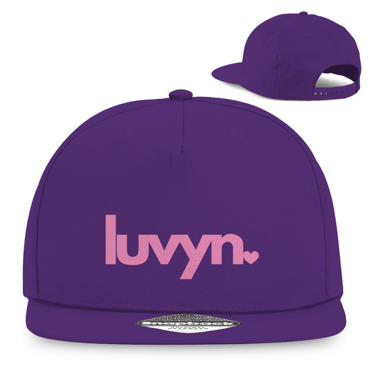 Snapback Rapper Cap LUVYN PINK