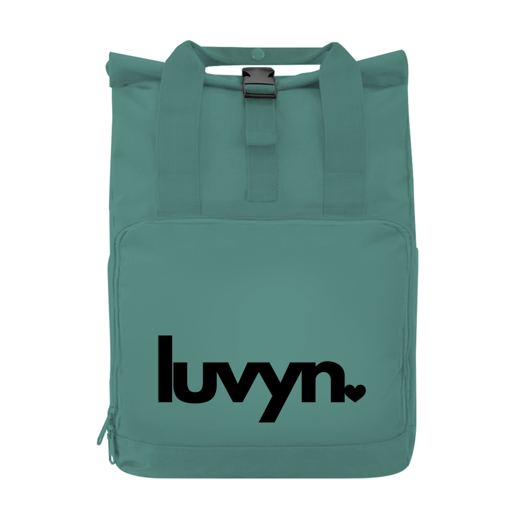 Rucksack mit Seitentasche LUVYN BLACK