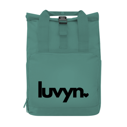 Rucksack mit Seitentasche LUVYN BLACK