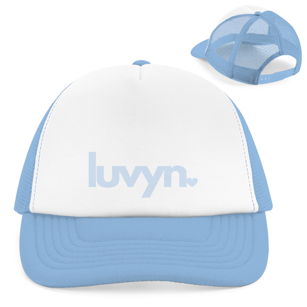 Retro Trucker Cap LUVYN BLUE