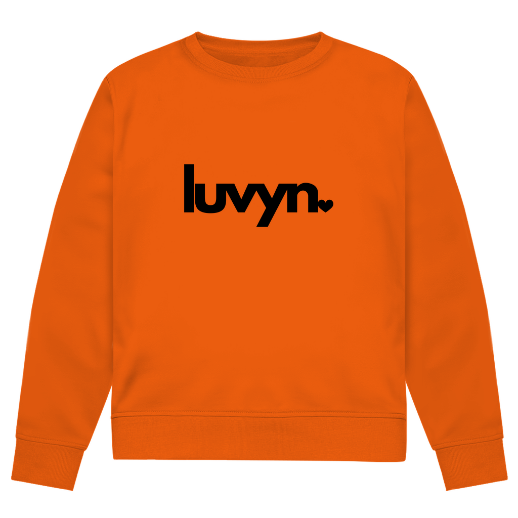 Herren Premium Bio Sweatshirt LUVYN BLACK