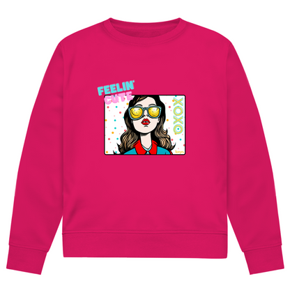 Herren Premium Bio Sweatshirt Feelin´Cute