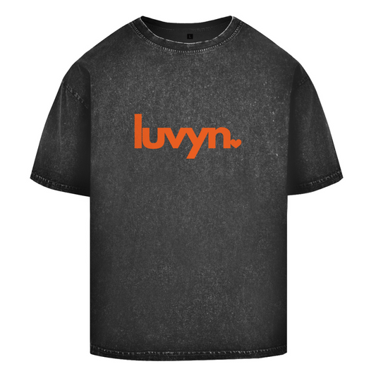 Oversize Washed T-Shirt LUVYN ORANGE