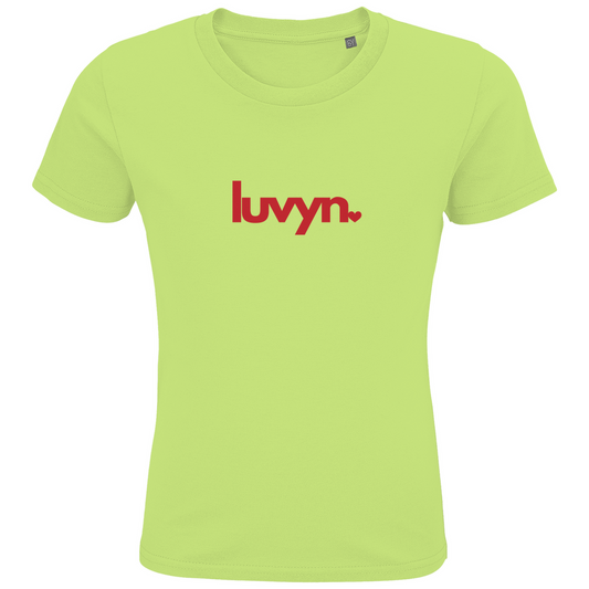 Kids Premium Bio T-Shirt LUVYN RED