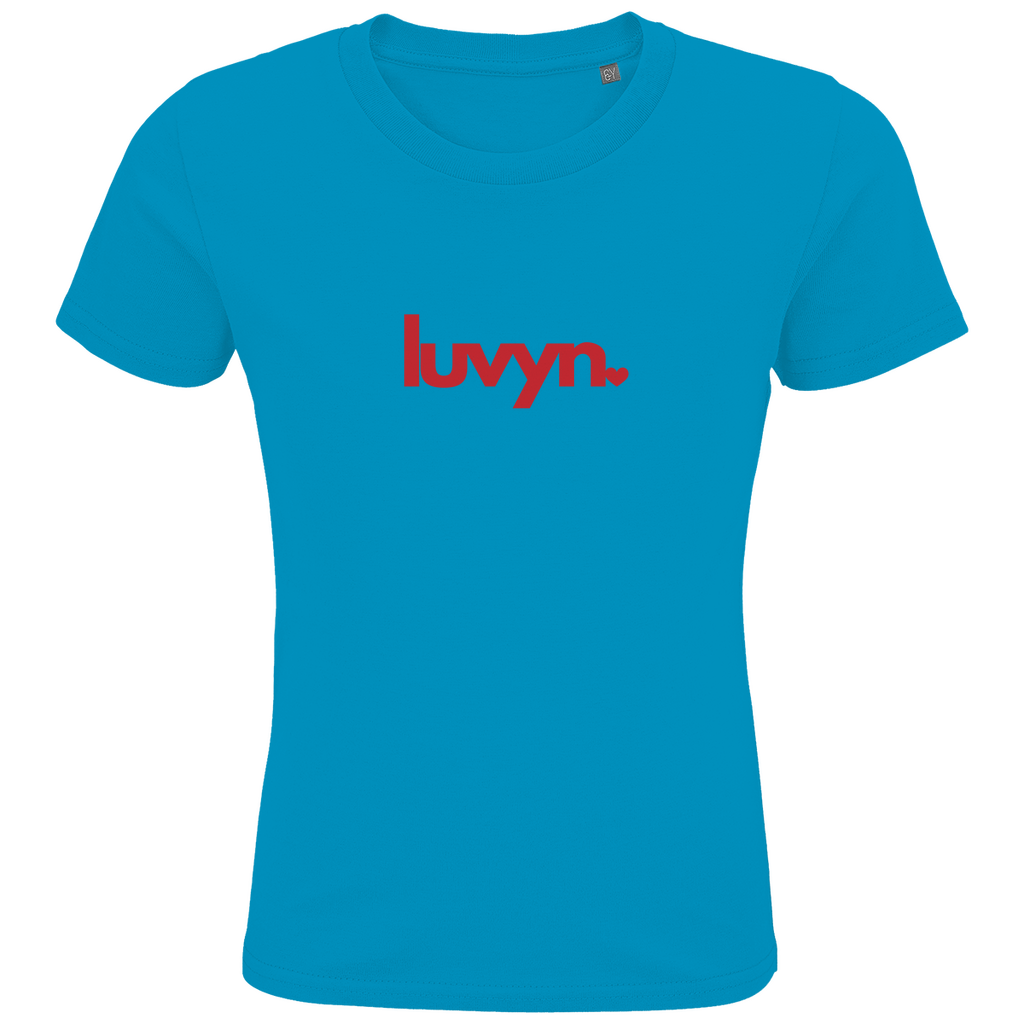 Kids Premium Bio T-Shirt LUVYN RED
