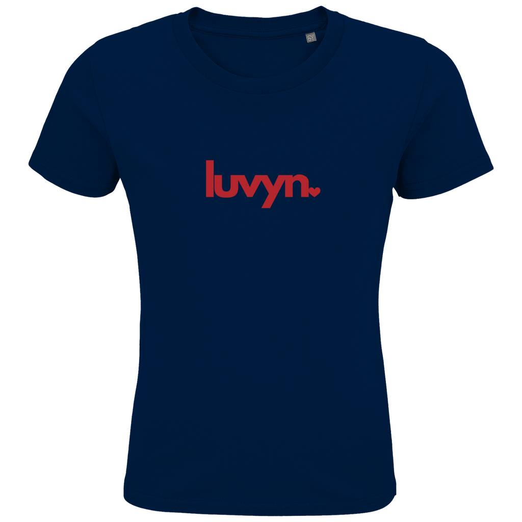 Kids Premium Bio T-Shirt LUVYN RED