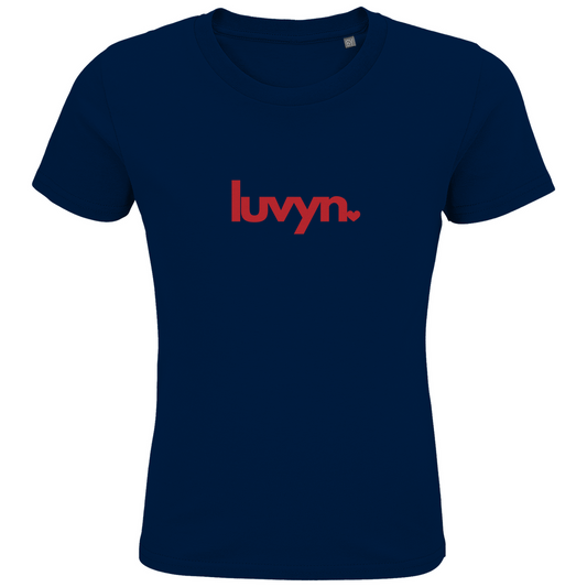Kids Premium Bio T-Shirt LUVYN RED