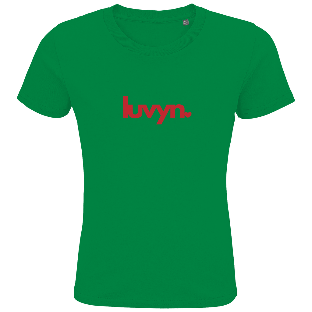 Kids Premium Bio T-Shirt LUVYN RED
