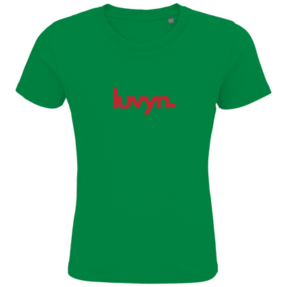 Kids Premium Bio T-Shirt LUVYN RED