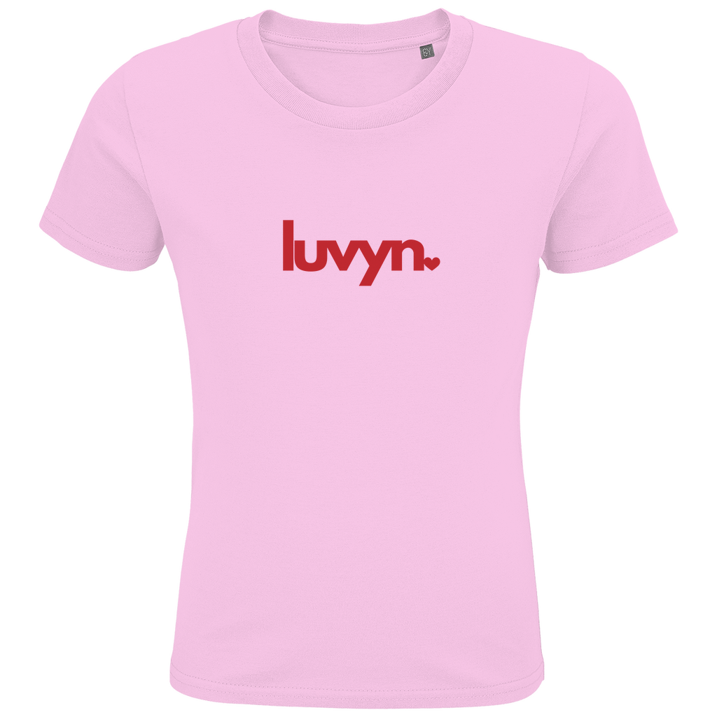 Kids Premium Bio T-Shirt LUVYN RED