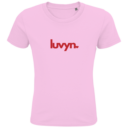 Kids Premium Bio T-Shirt LUVYN RED