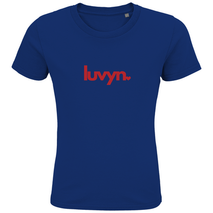 Kids Premium Bio T-Shirt LUVYN RED