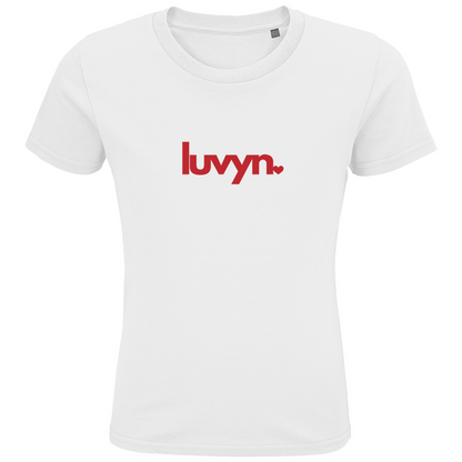 Kids Premium Bio T-Shirt LUVYN RED